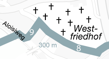 Karte zur nächsten Station