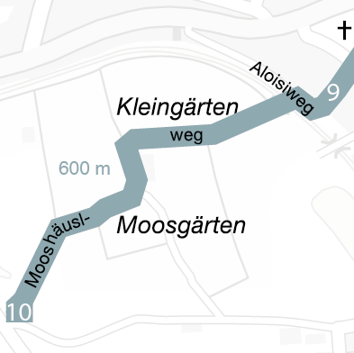 Karte Station 9 und 10